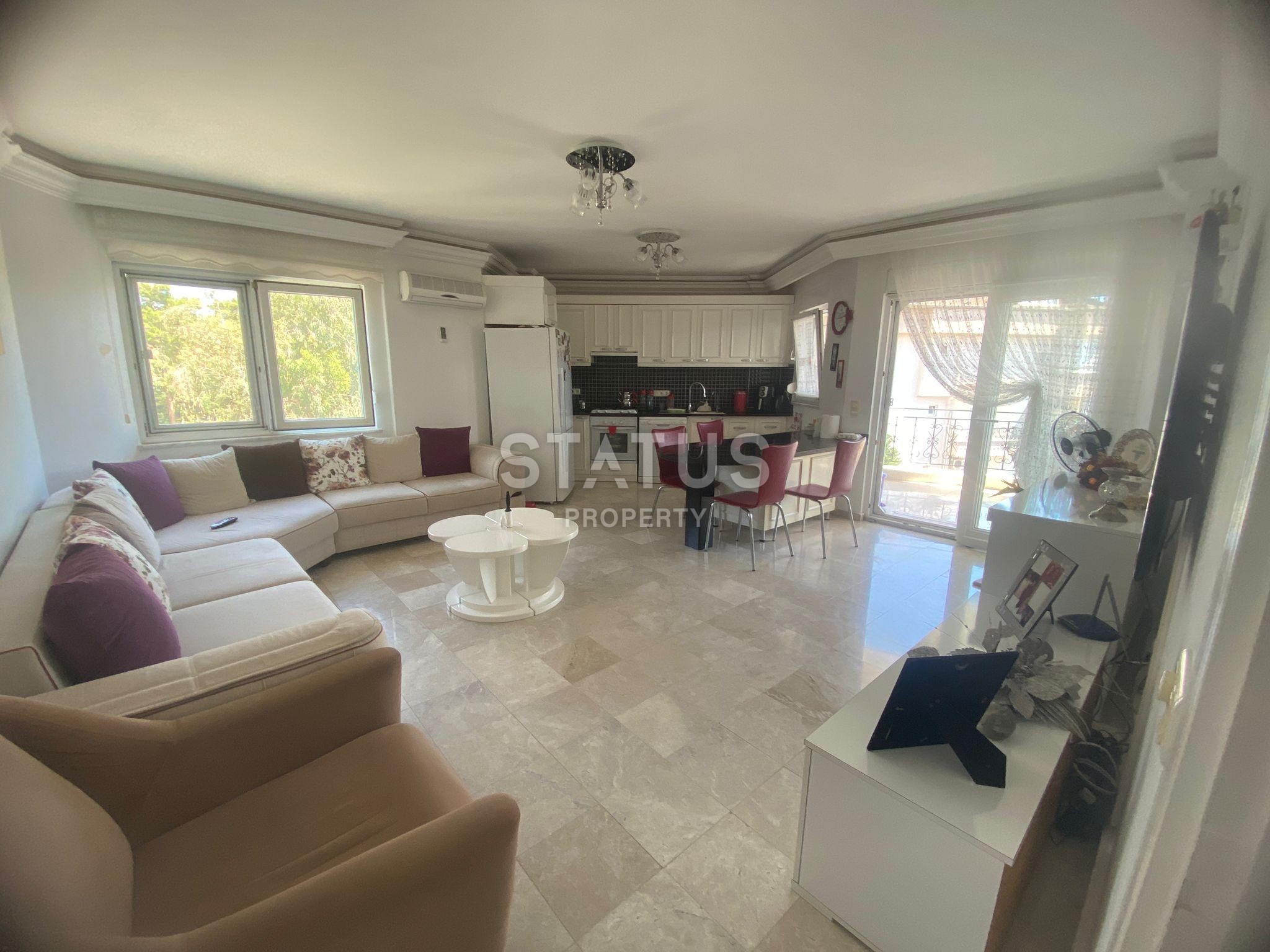 Квартира в открытом районе мебелированная 2+1 в районе Джикджилли.90м2 фото 34