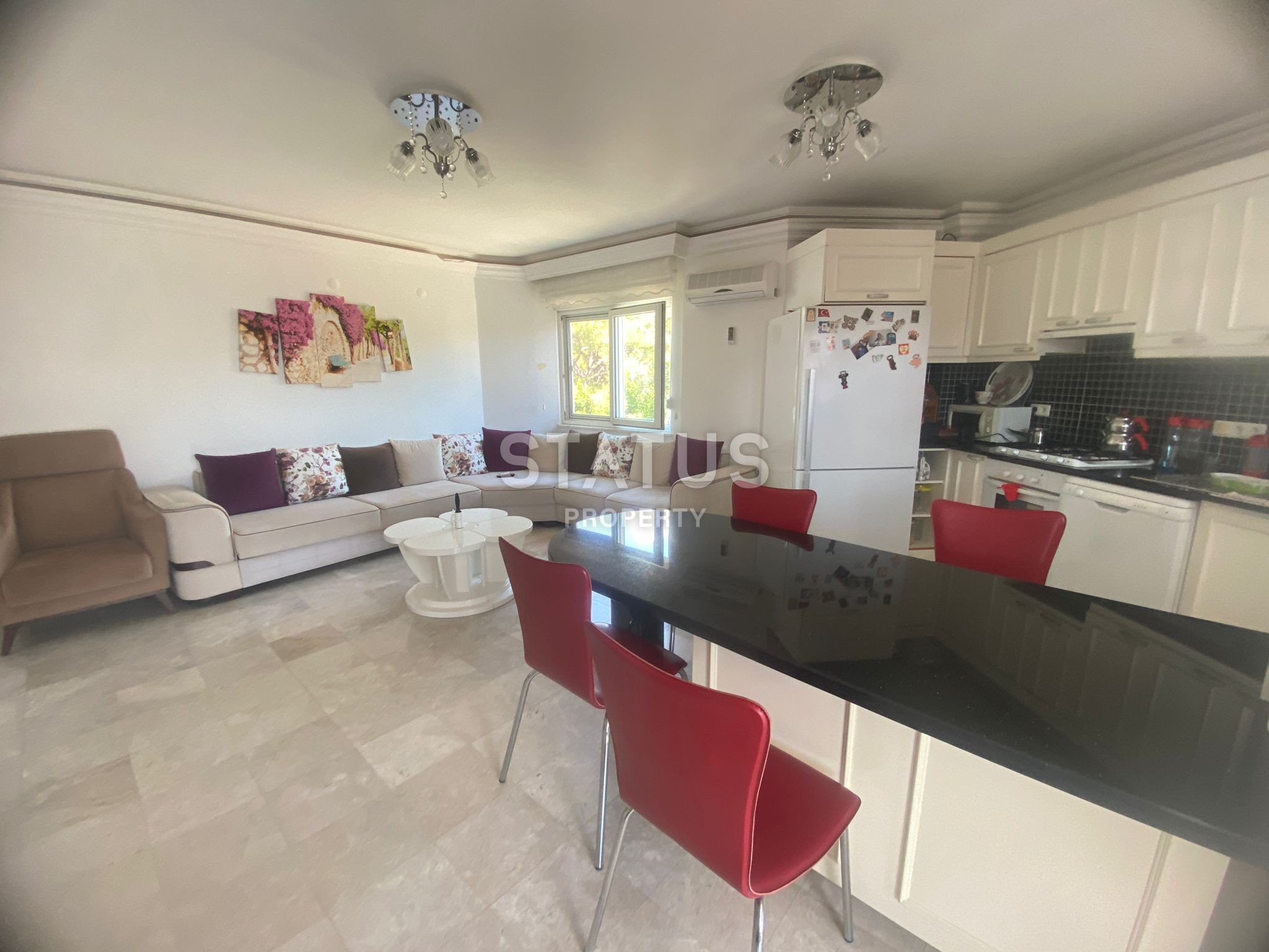 Квартира в открытом районе мебелированная 2+1 в районе Джикджилли.90м2 фото 35