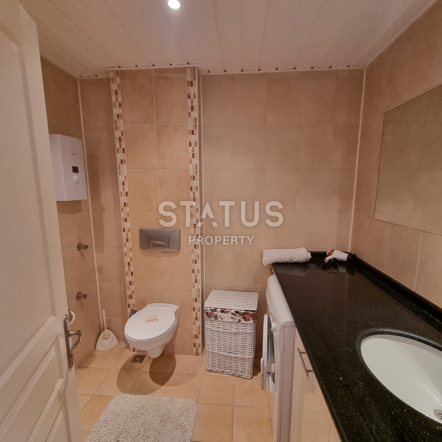 Three-room apartment with furniture in Tosmur, 110 m2 фото 16