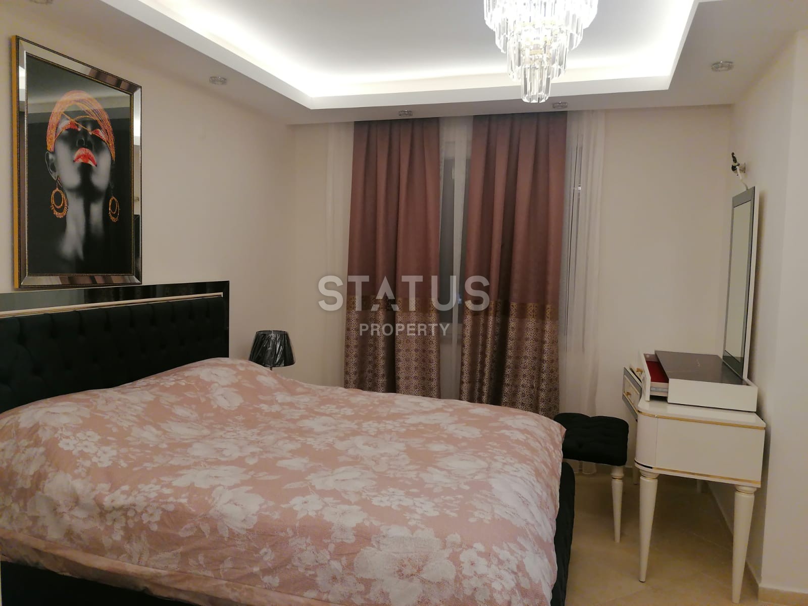 Меблированная трёхкомнатная квартира у моря в районе Махмутлар, 118м2 фото 17