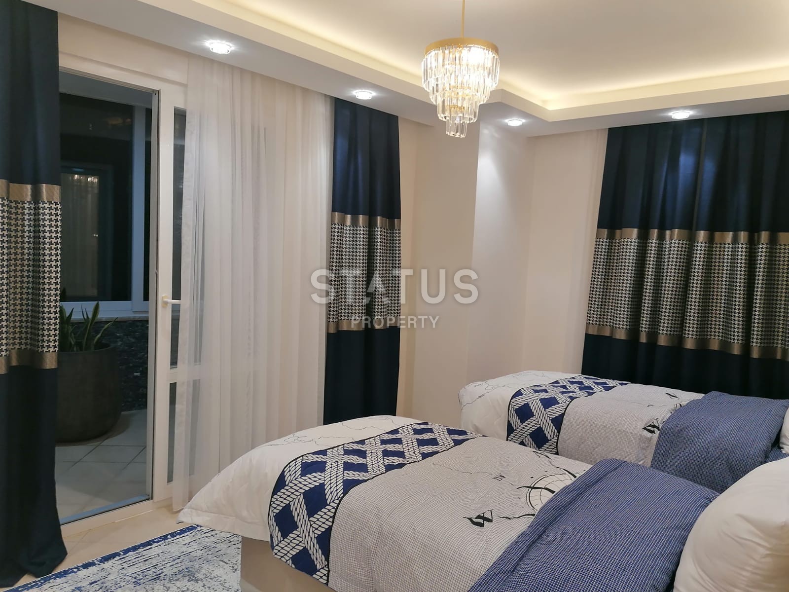 Меблированная трёхкомнатная квартира у моря в районе Махмутлар, 118м2 фото 19