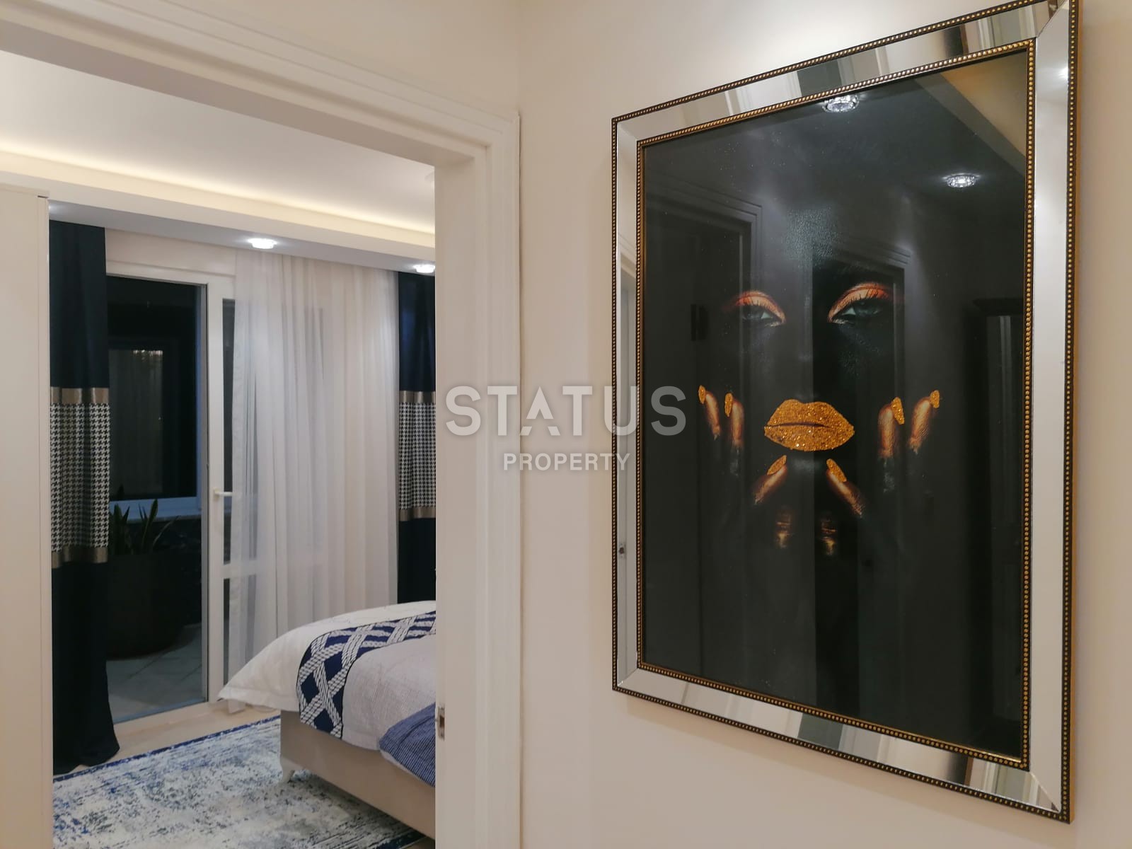 Меблированная трёхкомнатная квартира у моря в районе Махмутлар, 118м2 фото 21