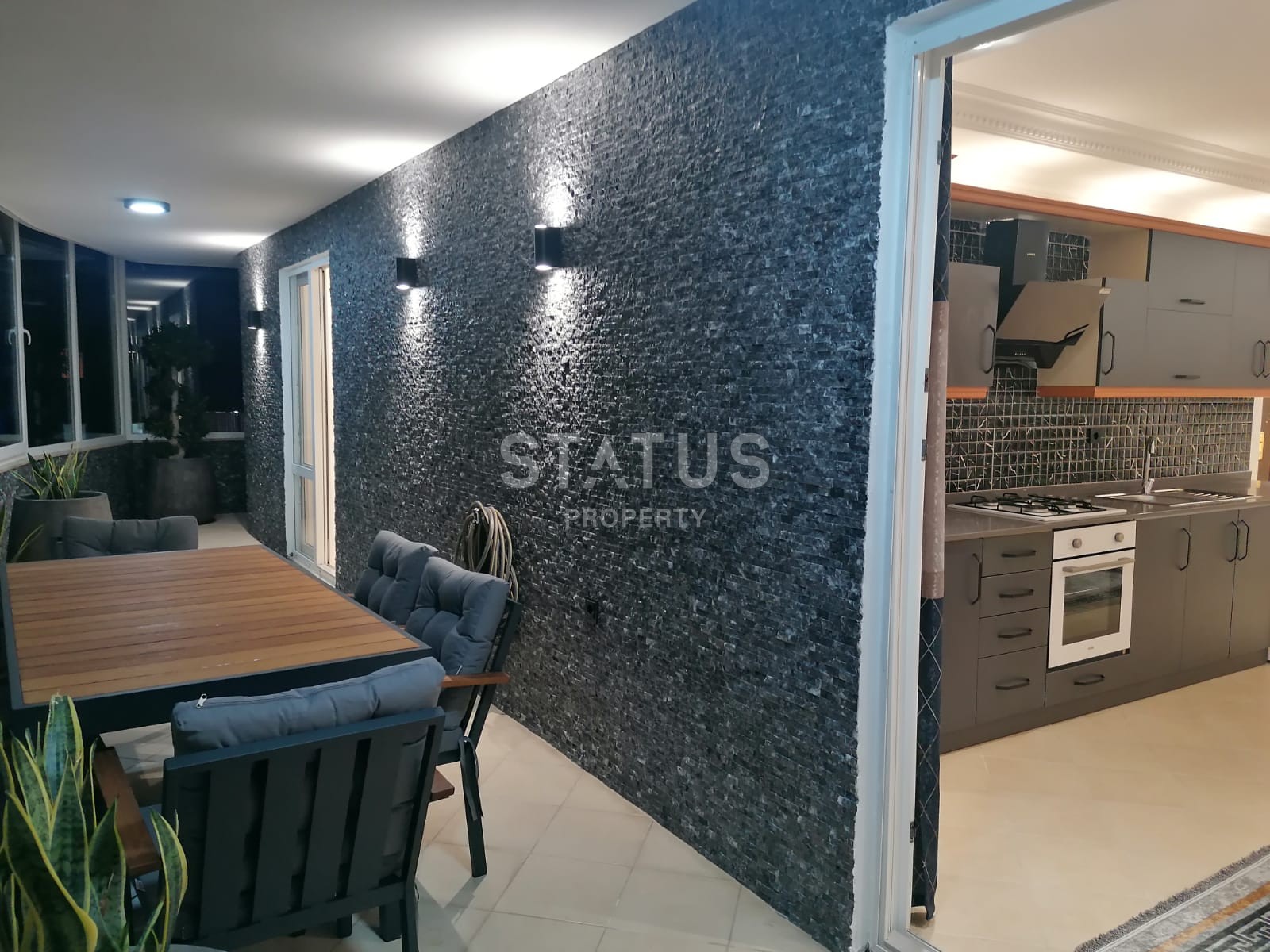 Меблированная трёхкомнатная квартира у моря в районе Махмутлар, 118м2 фото 23