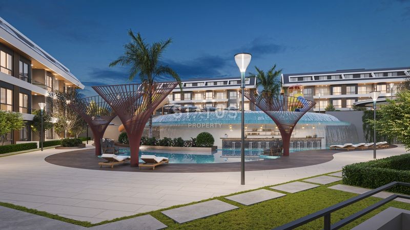 Новый роскошный жилой комплекс в рассрочку район Тюрклер,56-107м2 фото 6