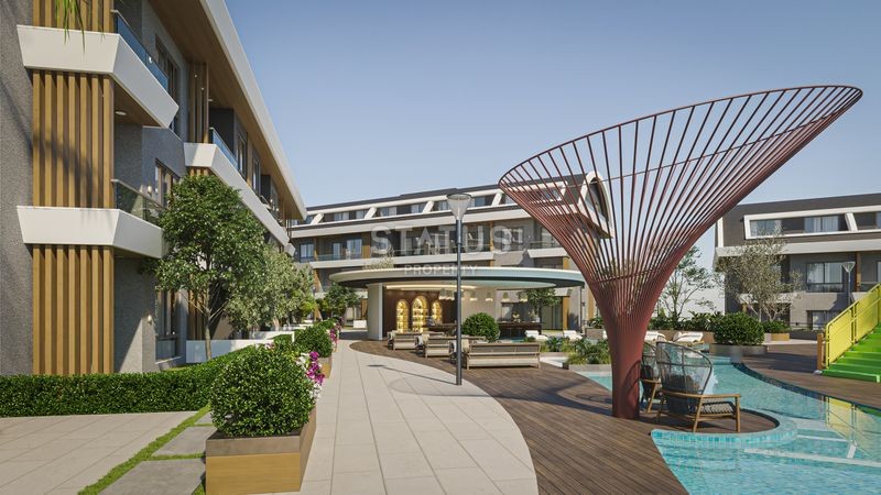 Новый роскошный жилой комплекс в рассрочку район Тюрклер,56-107м2 фото 12