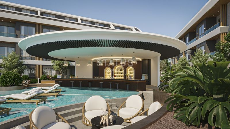 Новый роскошный жилой комплекс в рассрочку район Тюрклер,56-107м2 фото 13