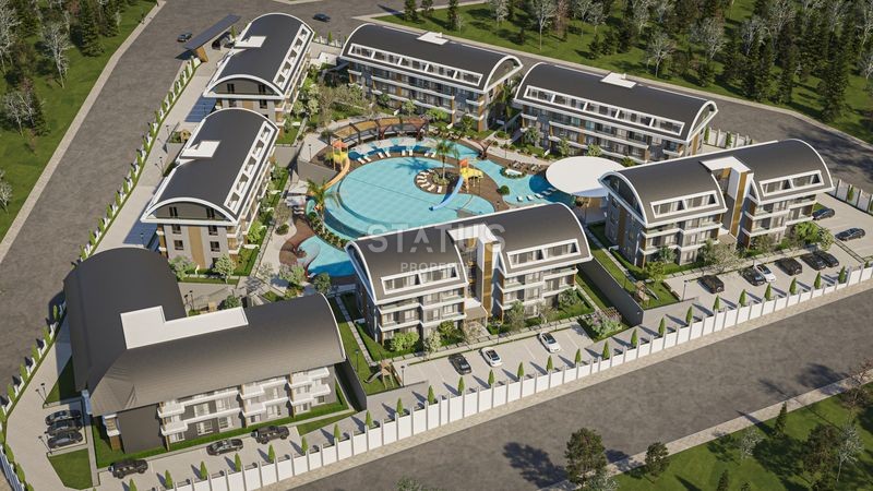 Новый роскошный жилой комплекс в рассрочку район Тюрклер,56-107м2 фото 16