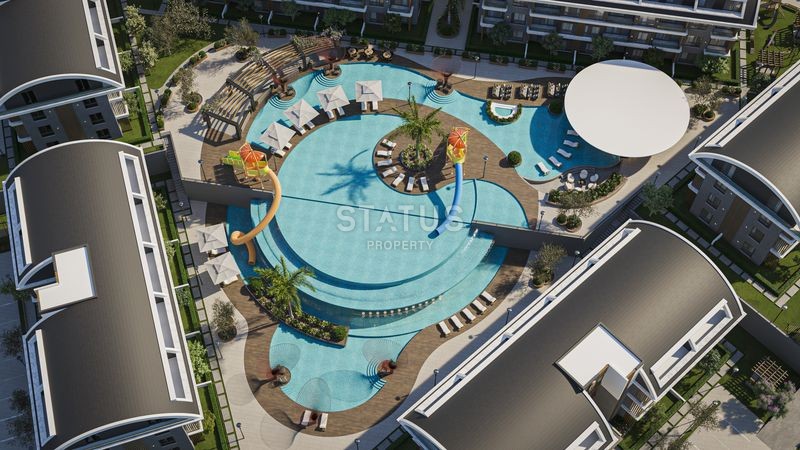 Новый роскошный жилой комплекс в рассрочку район Тюрклер,56-107м2 фото 17