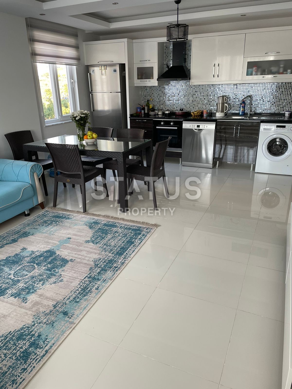 Cozy furnished apartment 2+1 in a complex with a swimming pool and a garden, 120 m2 фото 3