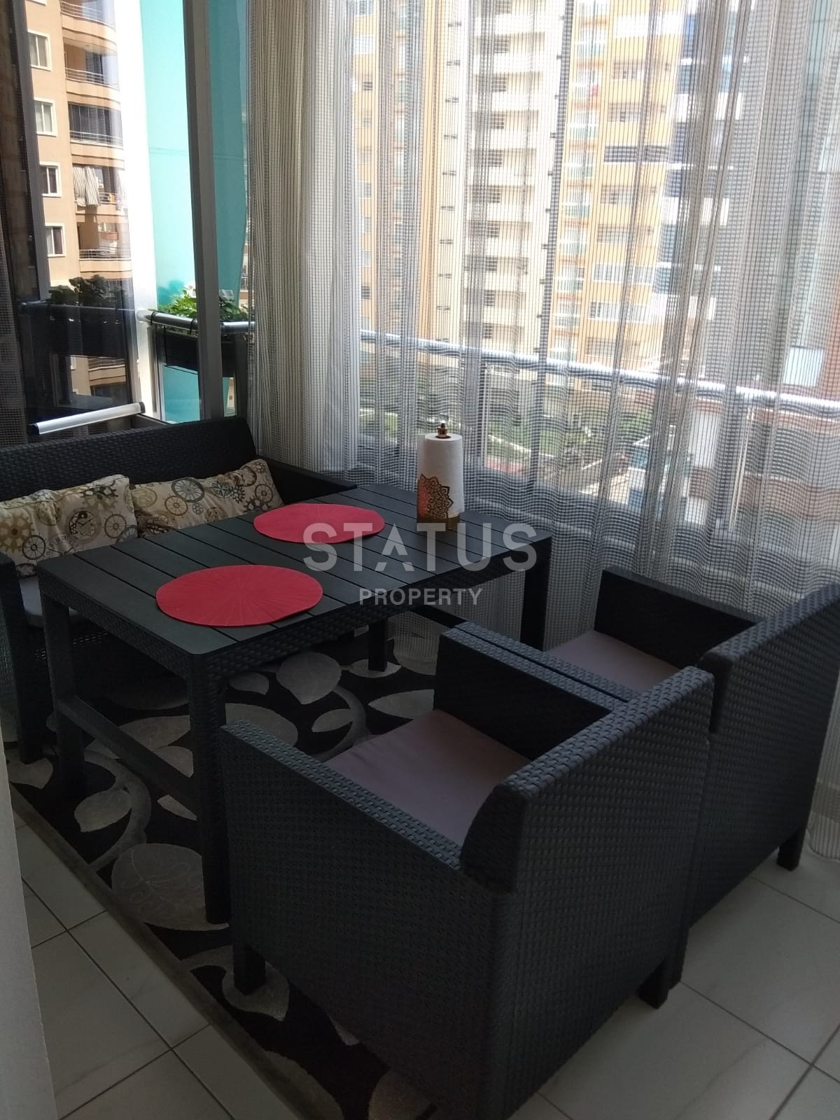 Уютная двухкомнатная квартира с мебелью в Махмутларе, 60 м2 фото 13