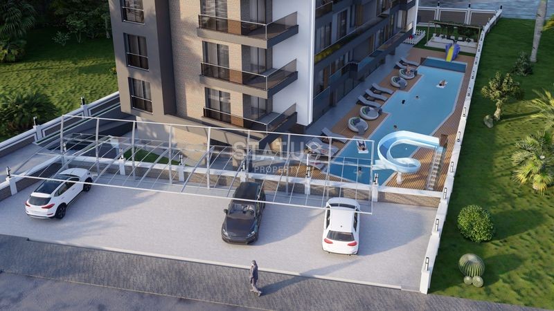 New project in Payallar 700 meters from the sea фото 24