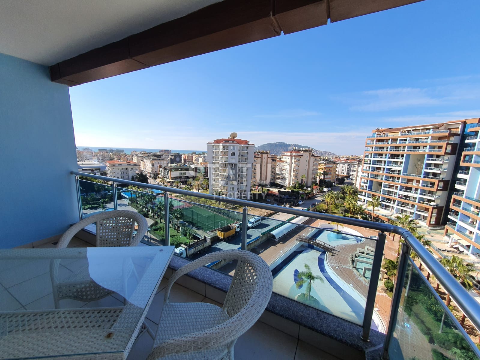 Стильная квартира в комплексе премиум класса с видом на море и крепость,120м2 фото 40