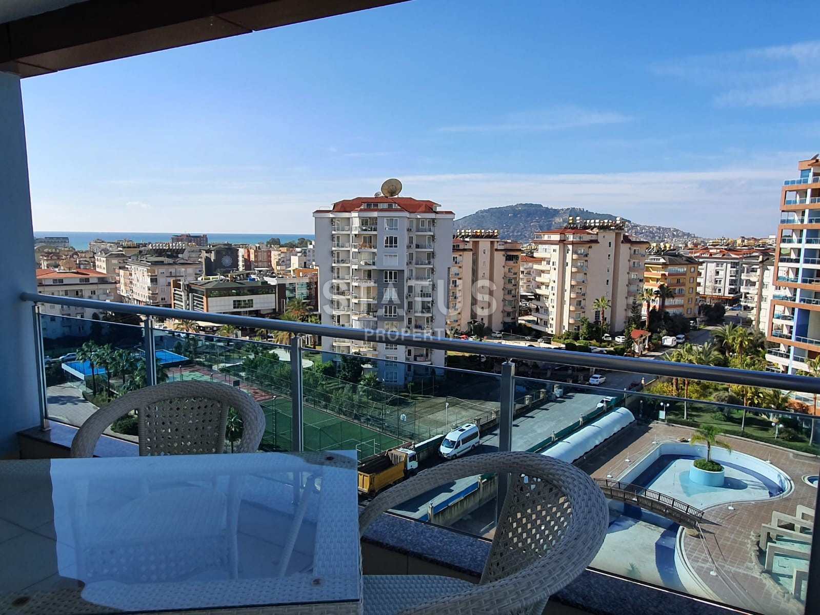 Стильная квартира в комплексе премиум класса с видом на море и крепость,120м2 фото 46