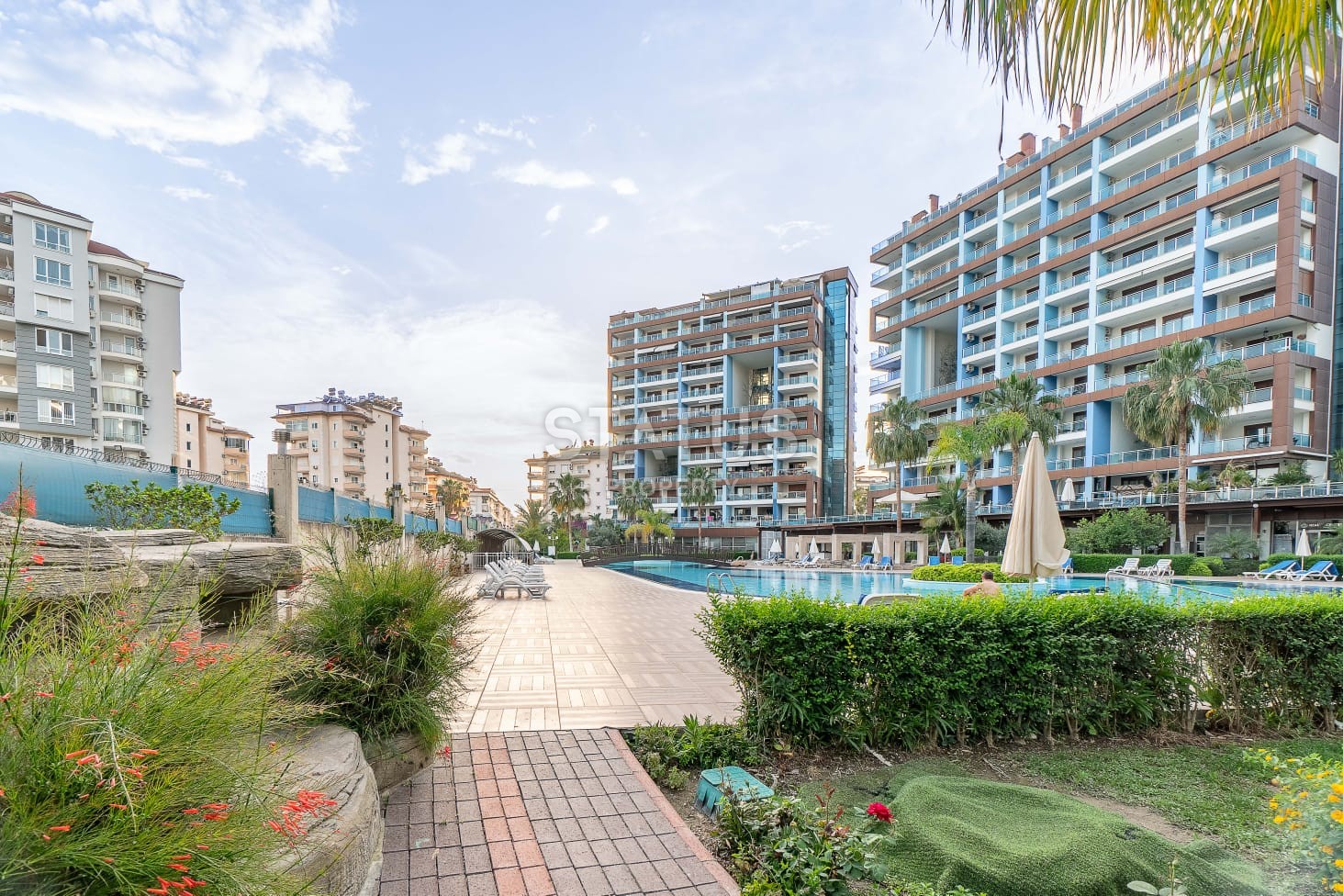 Стильная квартира в комплексе премиум класса с видом на море и крепость,120м2 фото 49