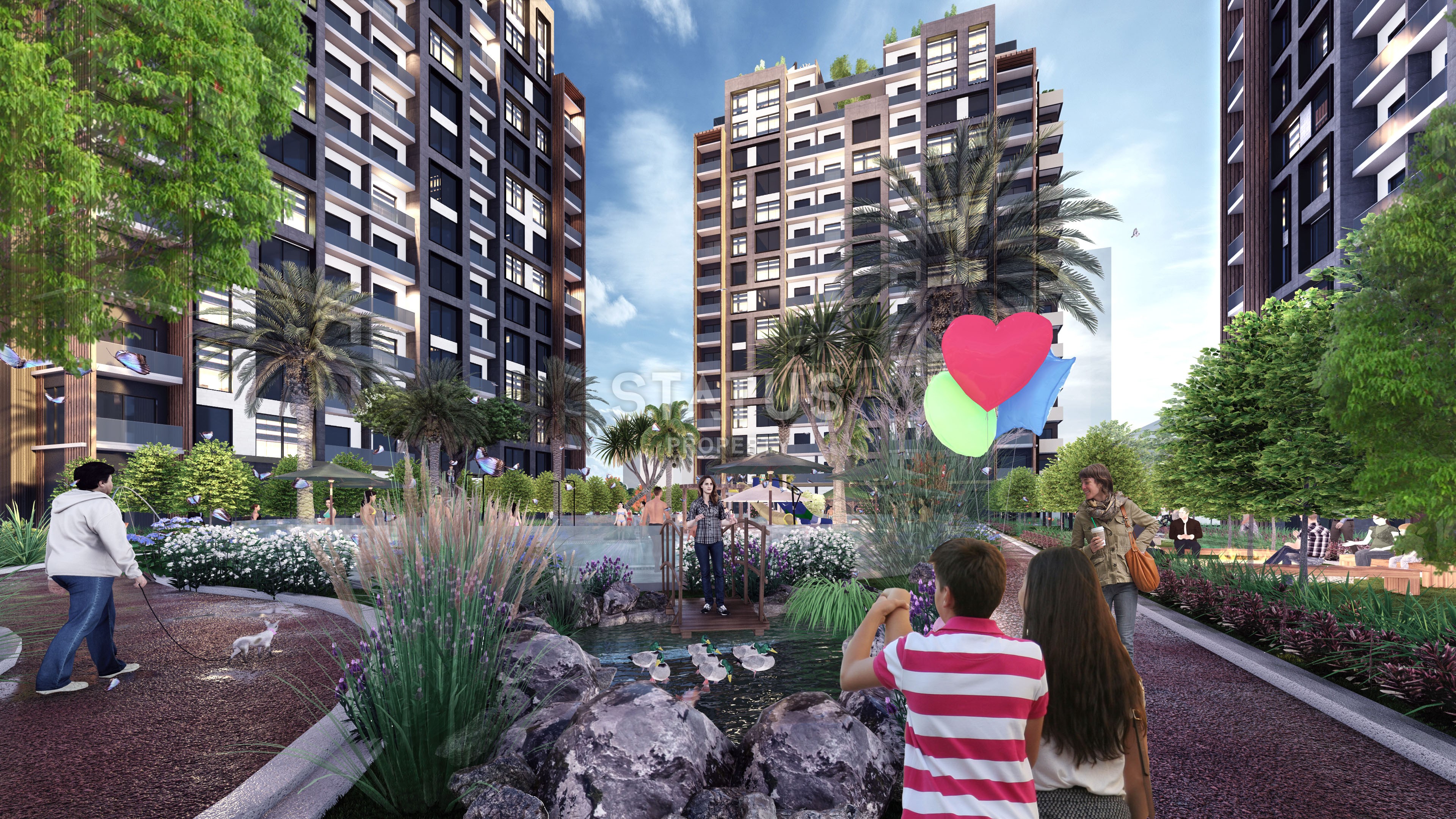 Новая двухкомнатная квартира в городе Мерсин вблизи моря, 62м2 фото 8