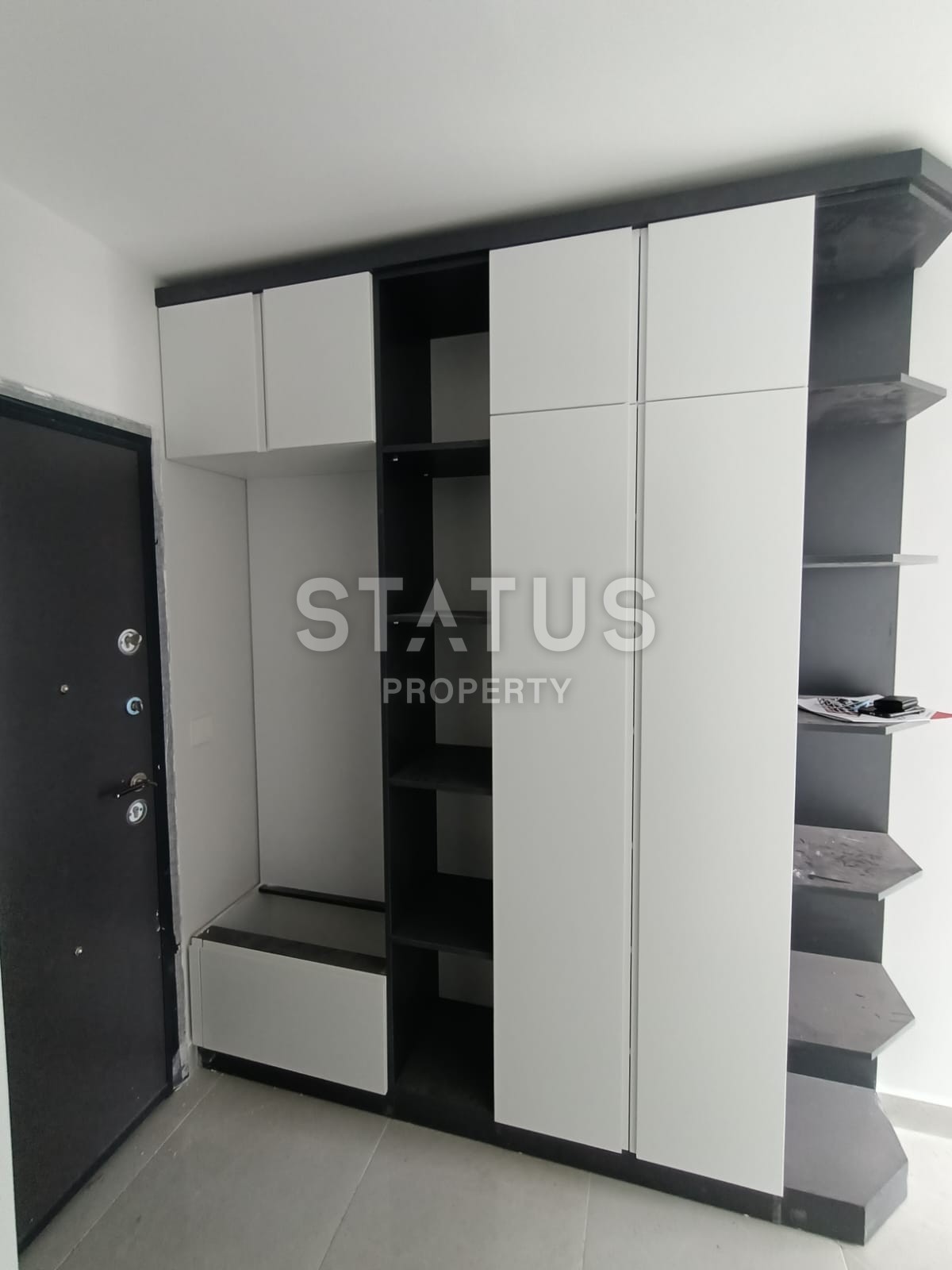 Видовая квартира 2+1  на первой линии от моря  в Махмутларе , 100м2 фото 13