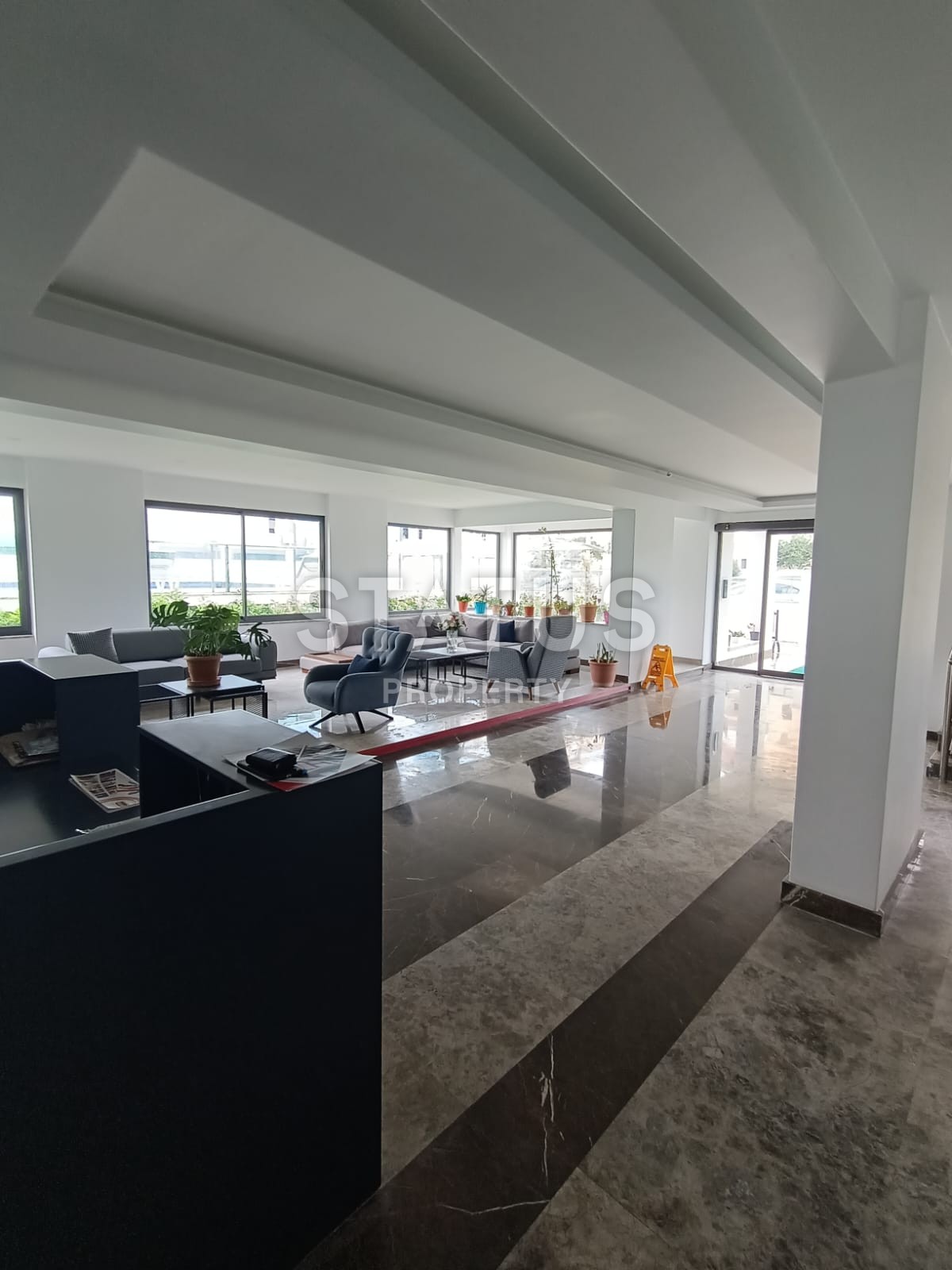 Видовая квартира 2+1  на первой линии от моря  в Махмутларе , 100м2 фото 18