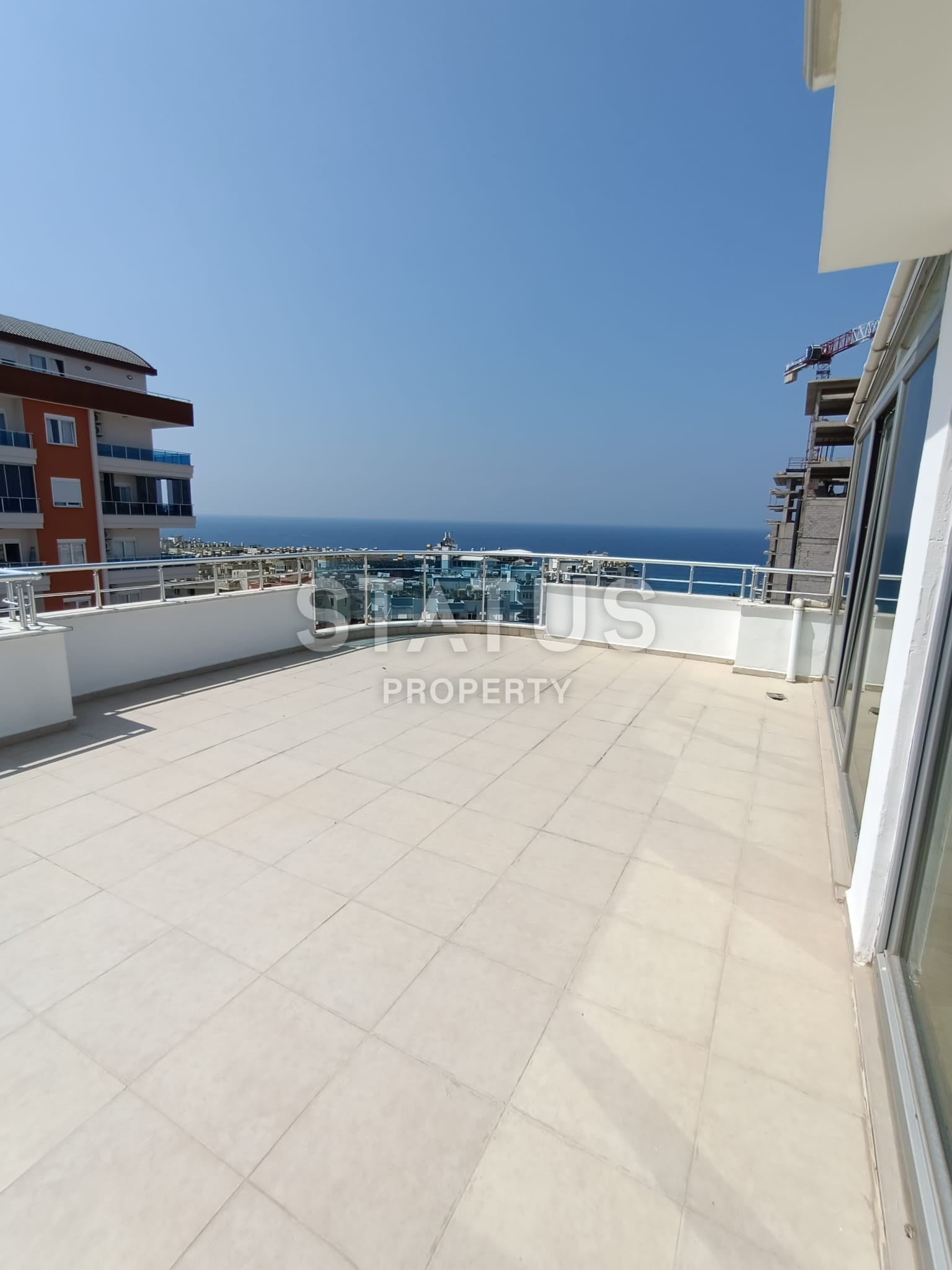 Дуплекс 4+1 с видом на море и собственной террасой в районе Махмутлар,300м2 фото 12