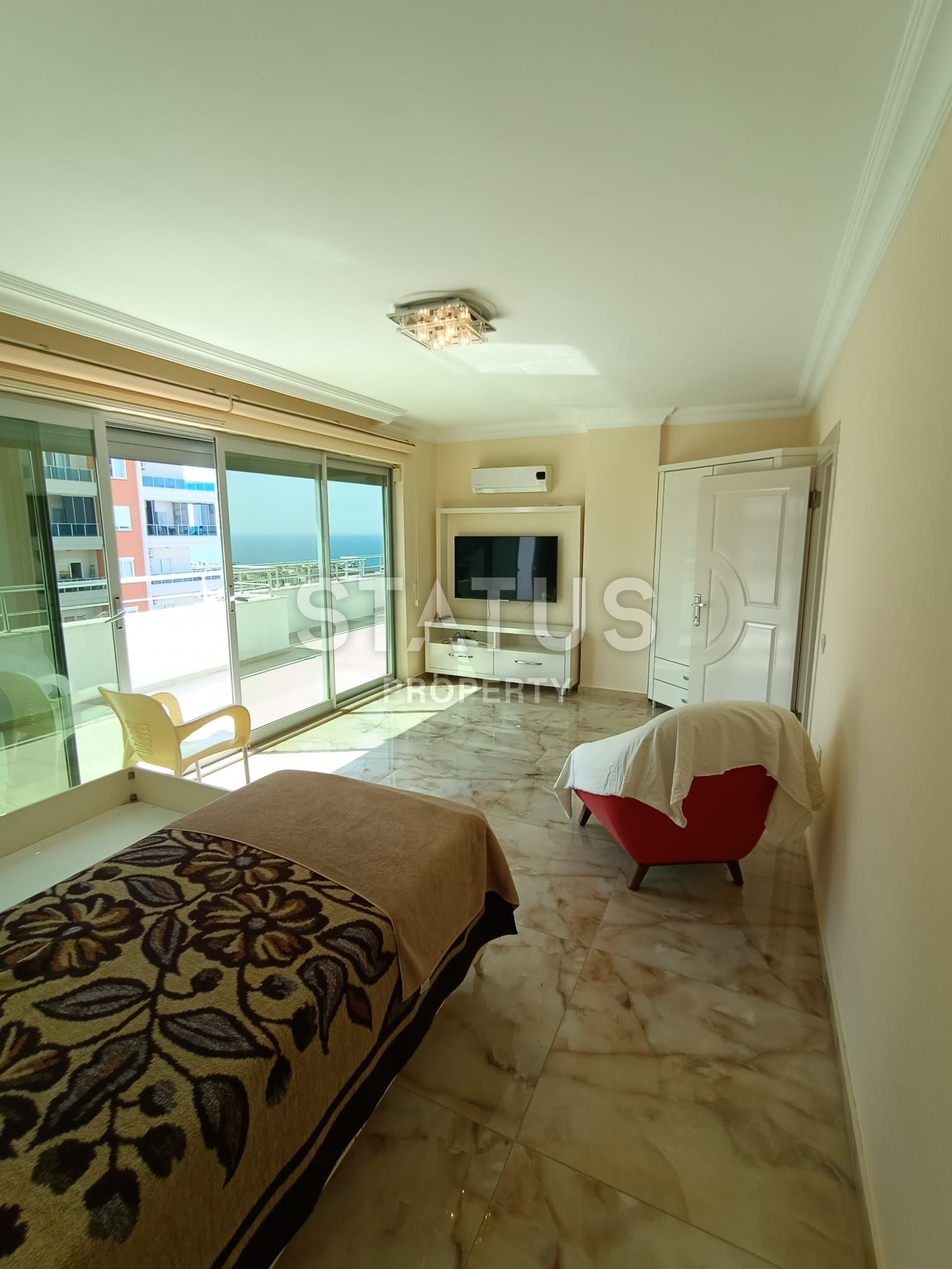 Дуплекс 4+1 с видом на море и собственной террасой в районе Махмутлар,300м2 фото 21