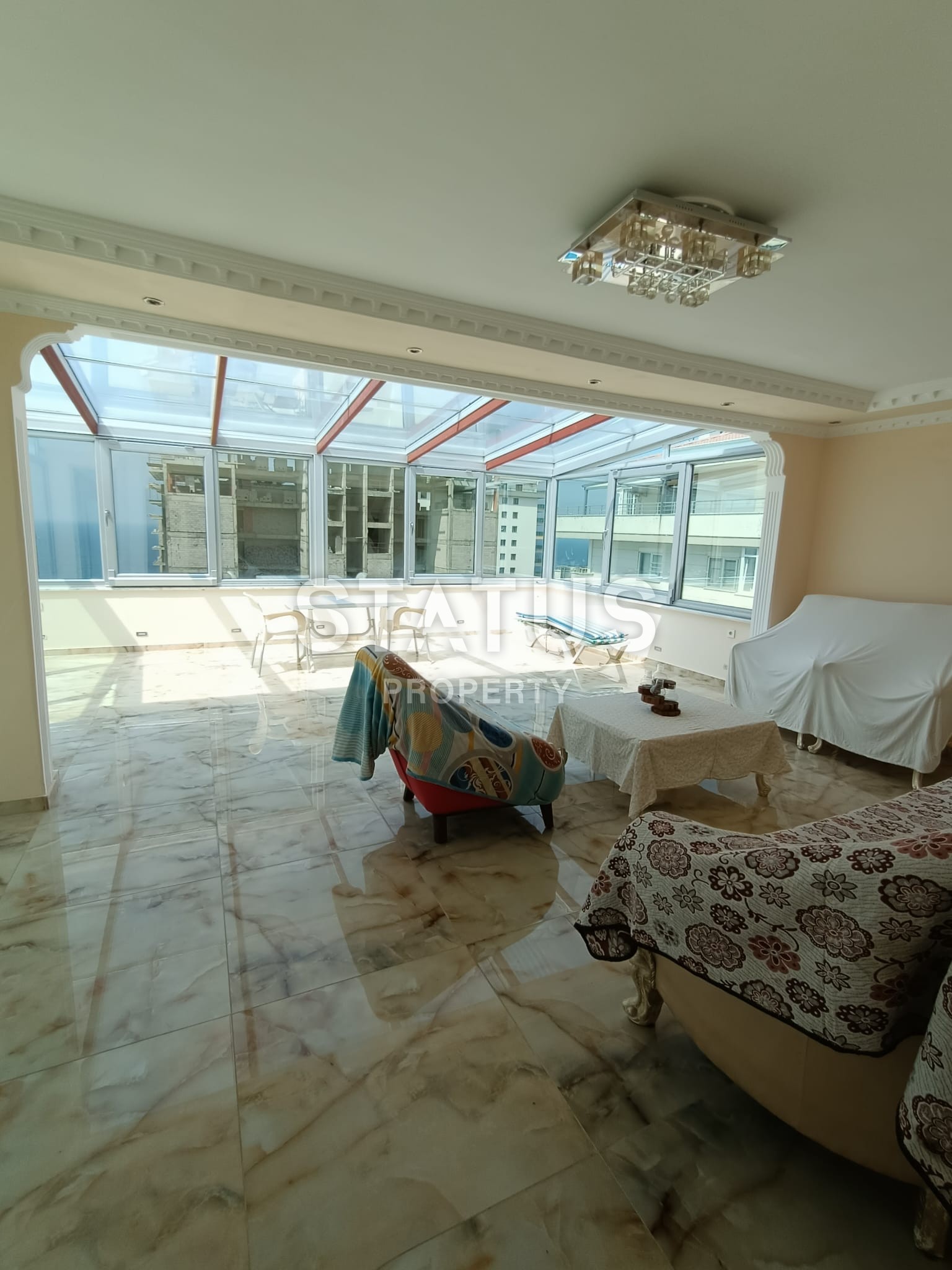 Дуплекс 4+1 с видом на море и собственной террасой в районе Махмутлар,300м2 фото 23