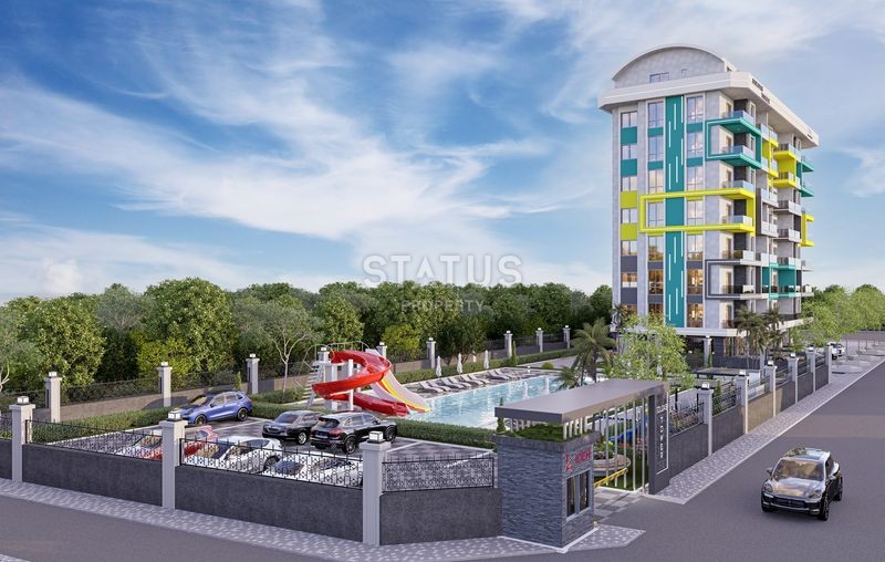 Новый  комплекс на стадии карандаша в живописном районе Паяллар, 42-92м2 фото 4