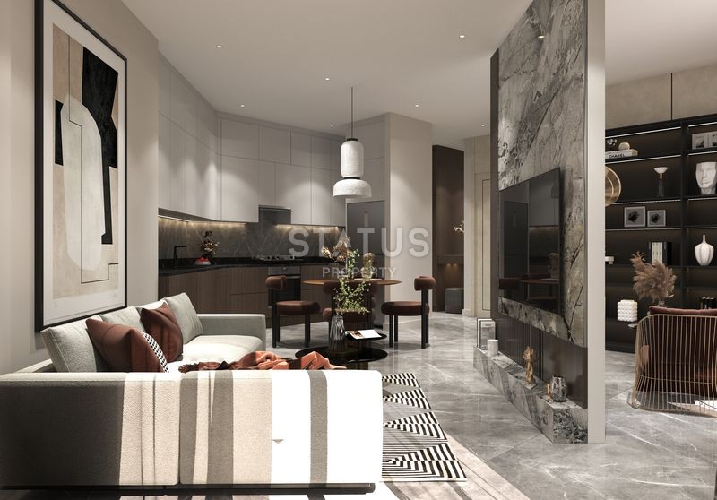 New luxury residential complex and villa project in Antalya, Altyntysh district, 88-350m2 фото 6