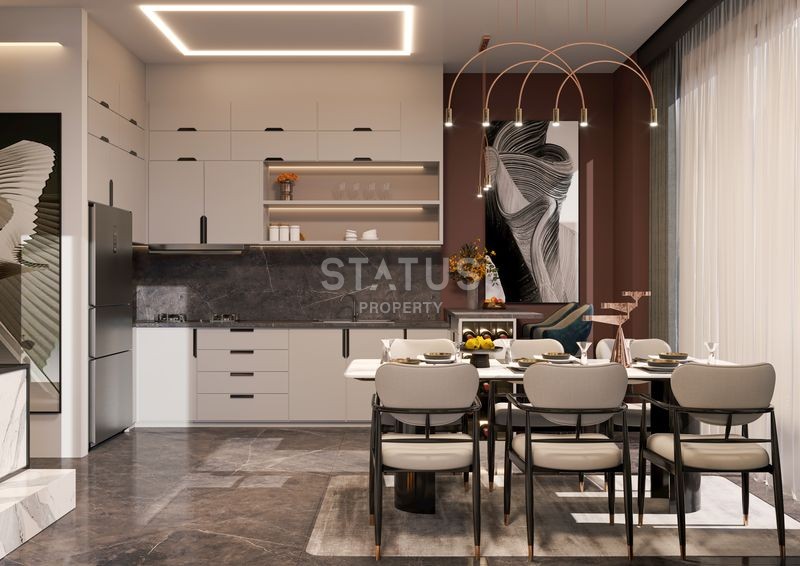 New luxury residential complex and villa project in Antalya, Altyntysh district, 88-350m2 фото 10