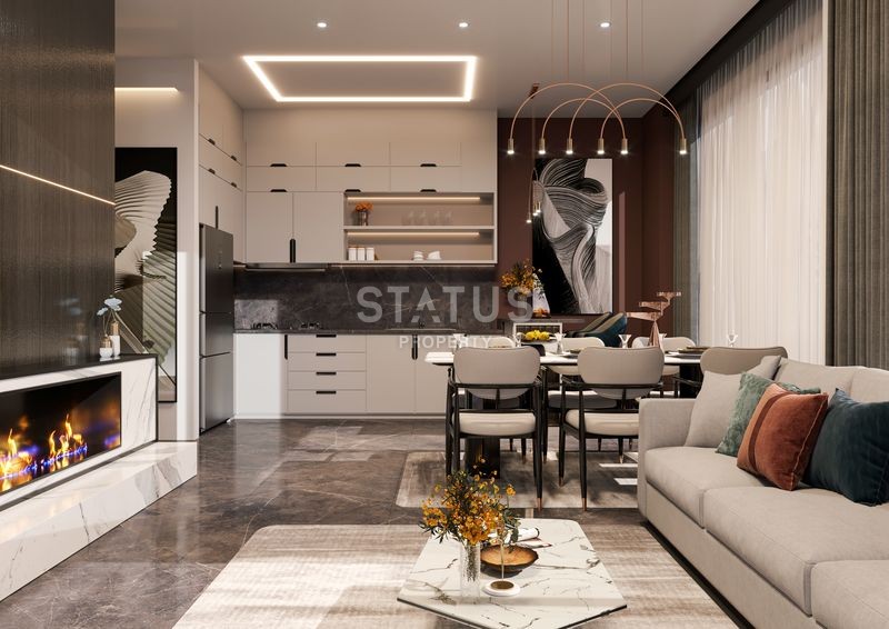 New luxury residential complex and villa project in Antalya, Altyntysh district, 88-350m2 фото 17