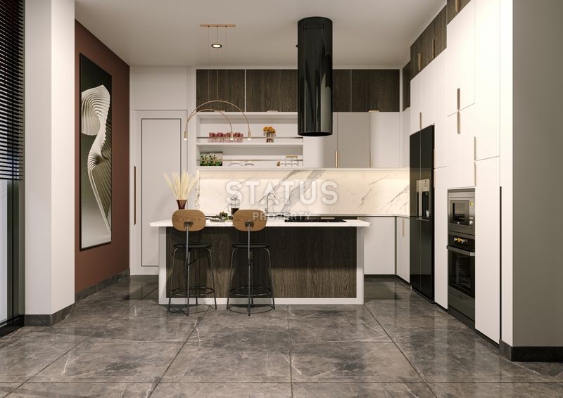 New luxury residential complex and villa project in Antalya, Altyntysh district, 88-350m2 фото 30