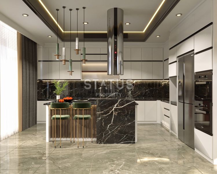 New luxury residential complex and villa project in Antalya, Altyntysh district, 88-350m2 фото 38