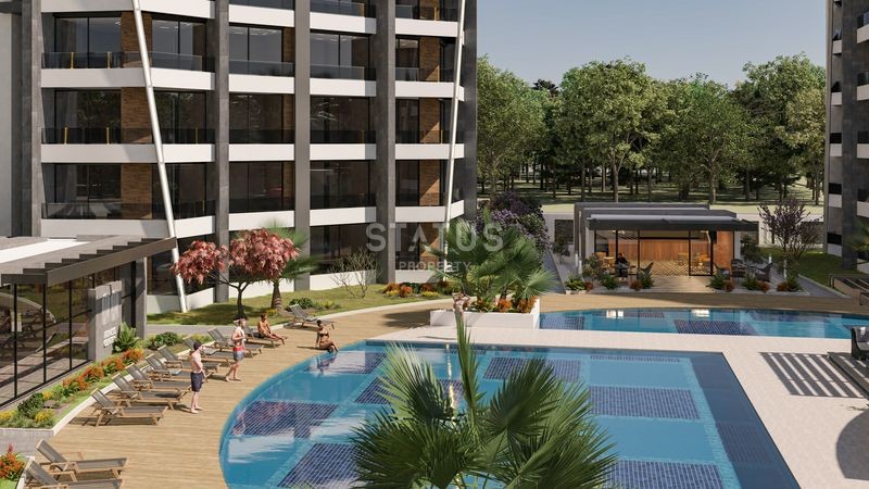 New luxury residential complex and villa project in Antalya, Altyntysh district, 88-350m2 фото 57