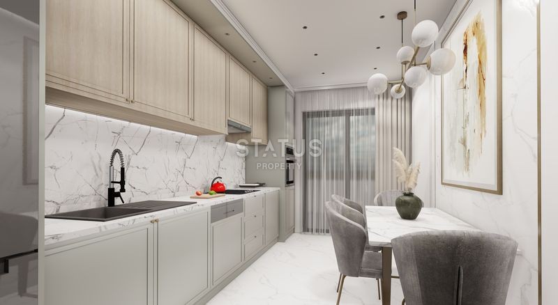 Жилой комплекс на стадии строительства в районе Оба,52-179м2 фото 16