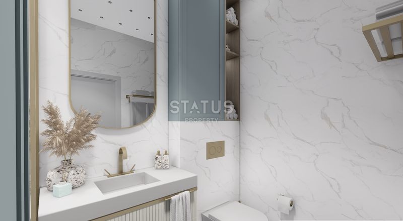 Жилой комплекс на стадии строительства в районе Оба,52-179м2 фото 23