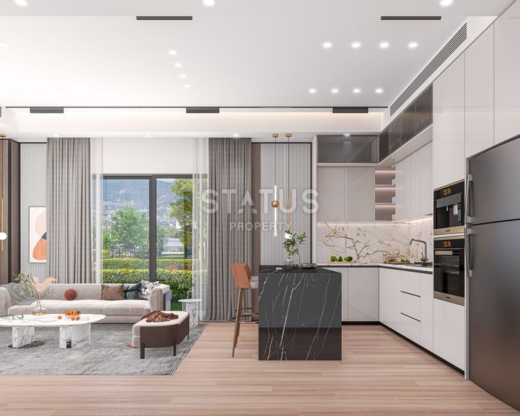 Жилой комплекс на стадии строительства в районе Оба,52-179м2 фото 54