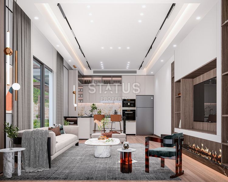 Жилой комплекс на стадии строительства в районе Оба,52-179м2 фото 59