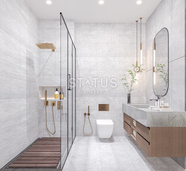 Жилой комплекс на стадии строительства в районе Оба,52-179м2 фото 61