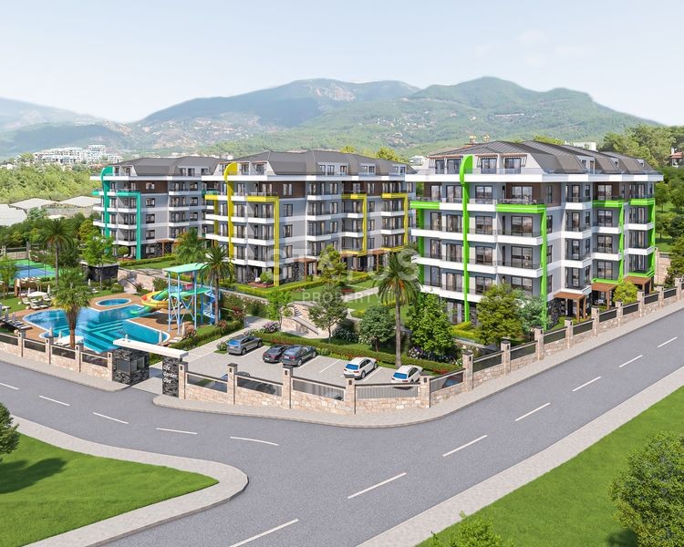 Жилой комплекс на стадии строительства в районе Оба,52-179м2 фото 65