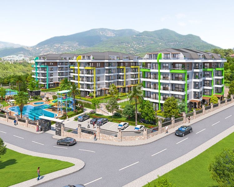 Жилой комплекс на стадии строительства в районе Оба,52-179м2 фото 72