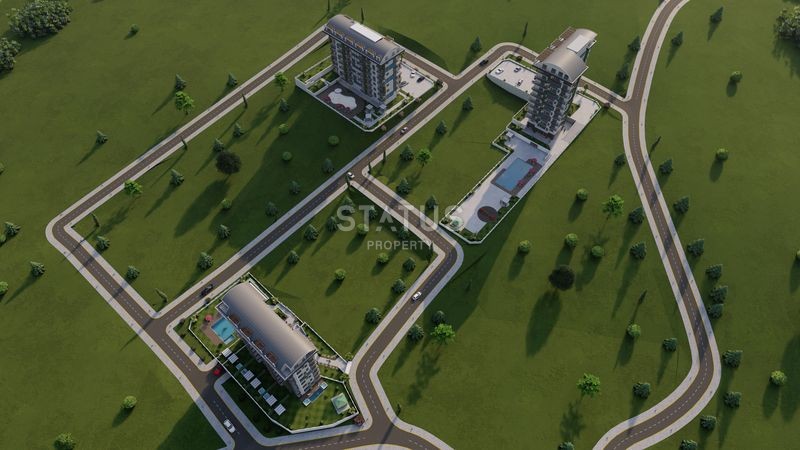 New residential complex under construction in the open area of Demirtas фото 3