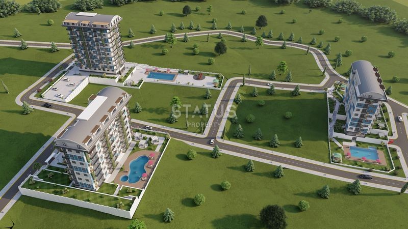 New residential complex under construction in the open area of Demirtas фото 9