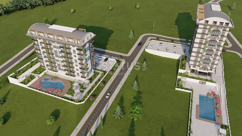 New residential complex under construction in the open area of Demirtas фото 10