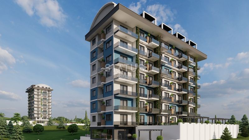New residential complex under construction in the open area of Demirtas фото 11