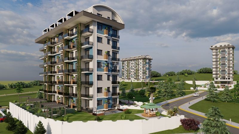 New residential complex under construction in the open area of Demirtas фото 15