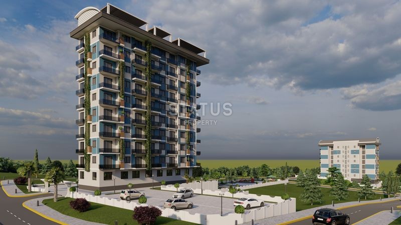 New residential complex under construction in the open area of Demirtas фото 16