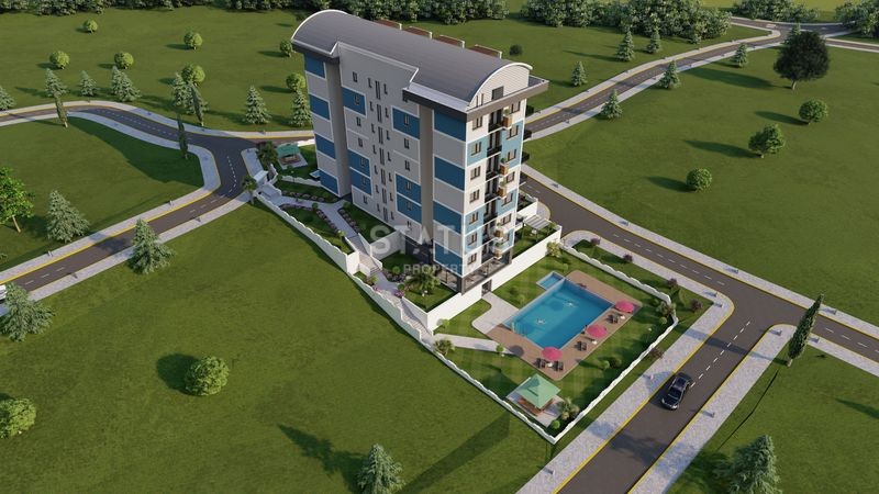New residential complex under construction in the open area of Demirtas фото 19