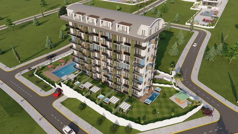 New residential complex under construction in the open area of Demirtas фото 21