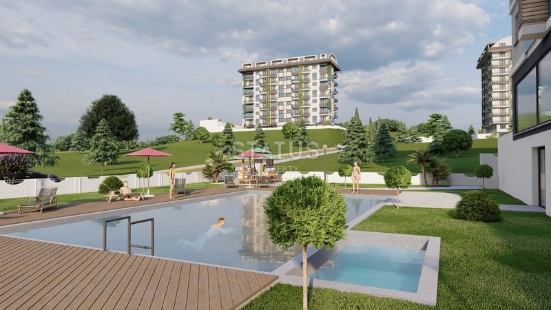 New residential complex under construction in the open area of Demirtas фото 22