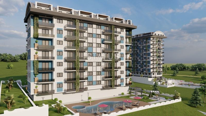 New residential complex under construction in the open area of Demirtas фото 32