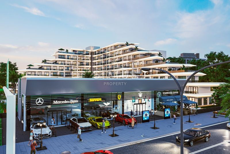 Комплекс премиум класса c рассрочкой платежа  на стадии строительства в Анталии ,районе Алтынташ ,40-62м2 фото 10