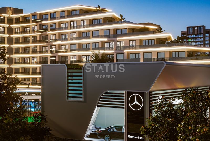 Комплекс премиум класса c рассрочкой платежа  на стадии строительства в Анталии ,районе Алтынташ ,40-62м2 фото 12